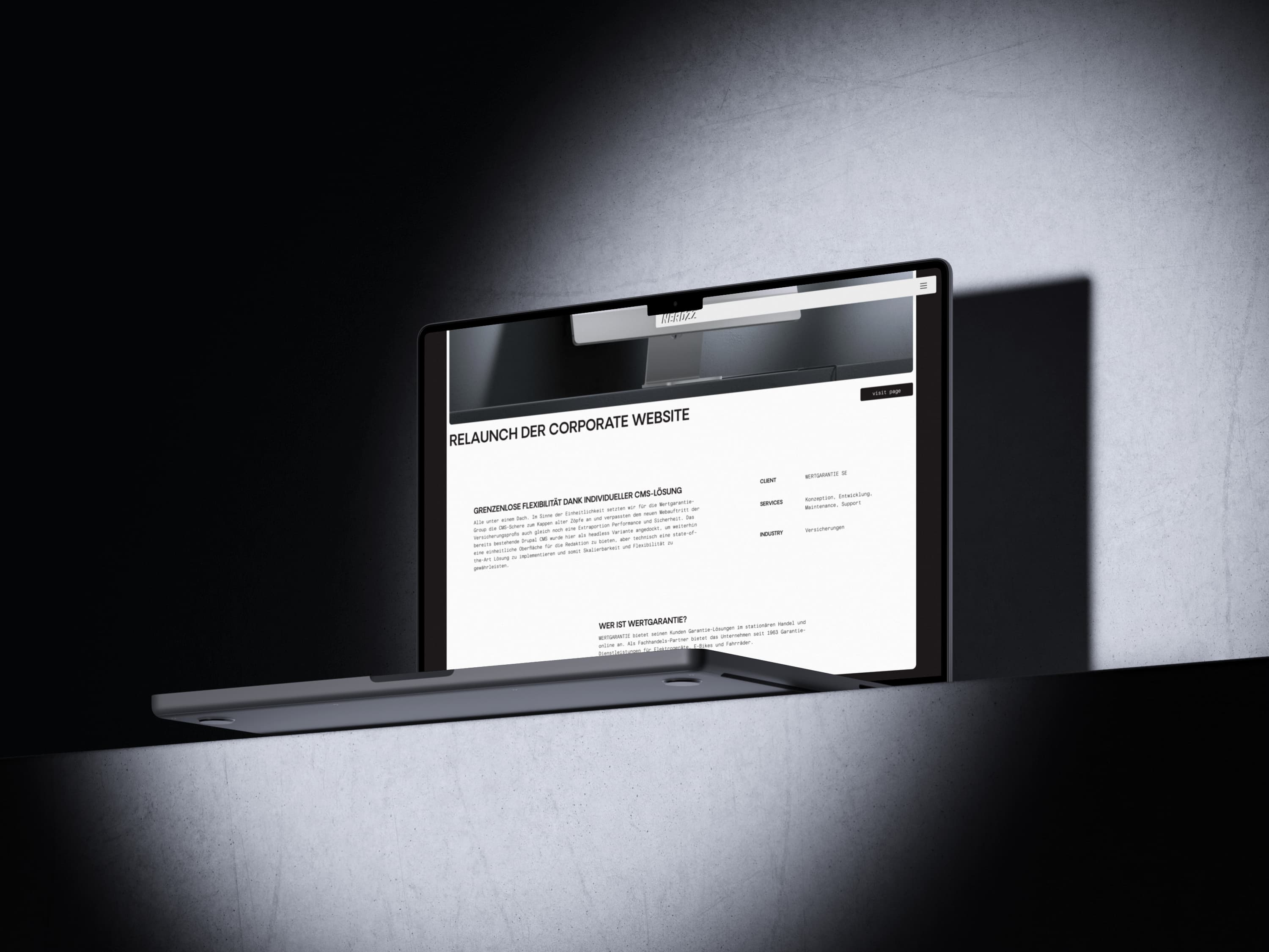 MacBook mockup project from nerdzz